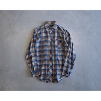 1980s Plaid Vintage Flannel Shirt