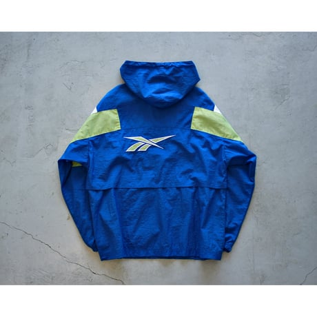 1990s Vintage “Reebok” Nylon Pullover Windbreaker