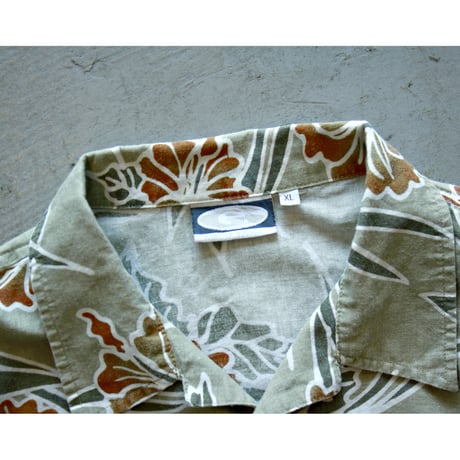 Vintage Ramie Cotton Opencollar Shirt