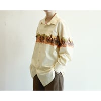1990s Cowboy Print Western Shirt