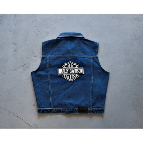 Vintage “Harley-Davidson” Denim Vest