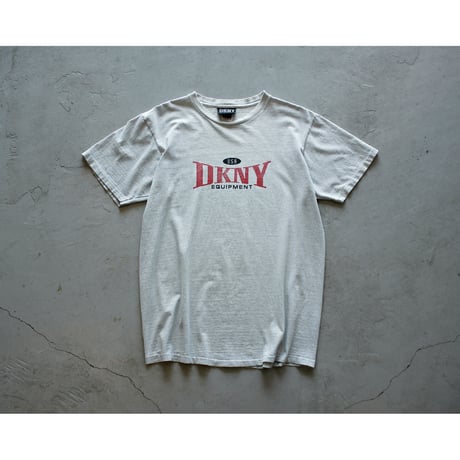 1990s “DKNY” Equipment Logo Tshirt / Made in USA