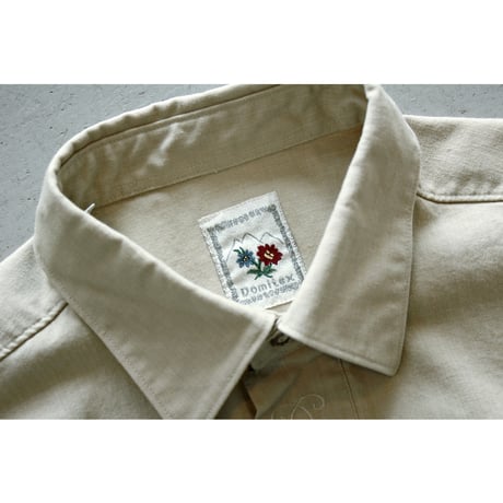 EU Vintage Embroidery Tyrol Shirt