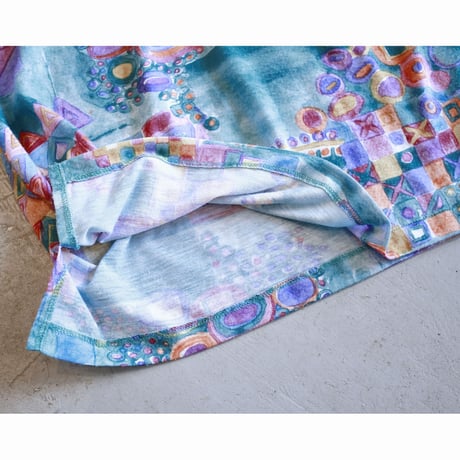 EURO Vintage Art Printed Pullover Shirt