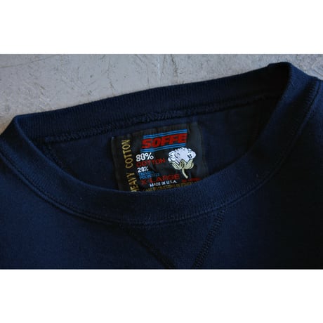 1990s SOFFE Heavyweight Print Sweatshirt / Made in USA