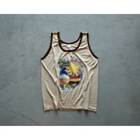 1970s Vintage Sun&Suds Print Tank Top