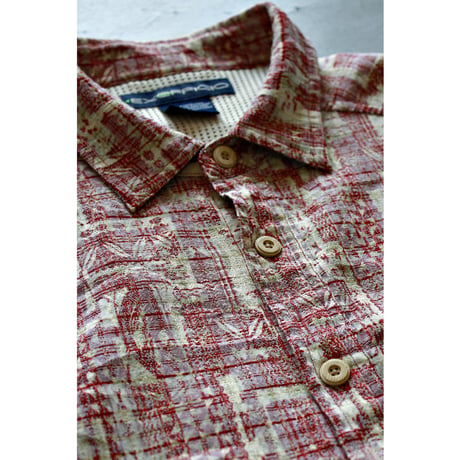 2000s Rayon Blend Resort Active Shirt