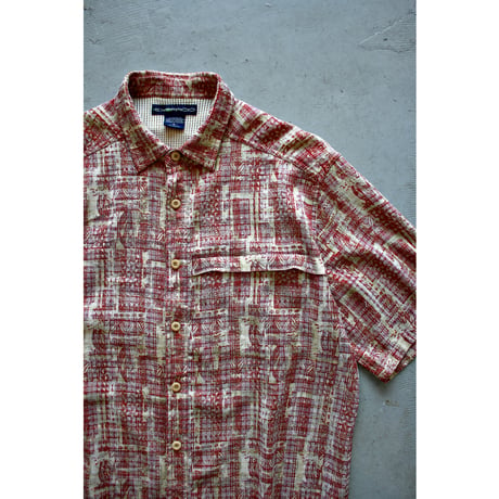 2000s Rayon Blend Resort Active Shirt