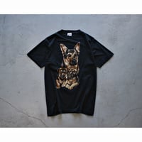 1990s Vintage Zipit German Shepherd Dog Graphic Tshirt