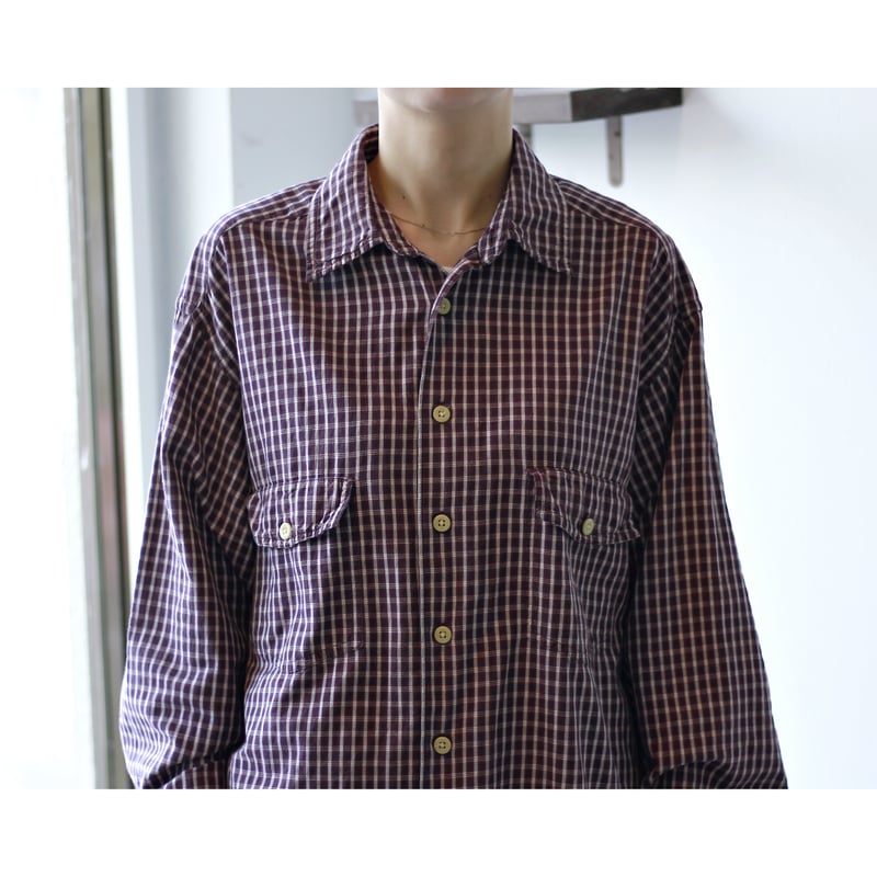 1990s〜 “Khaki's by Arrow” Plaid Shirt | no.vel