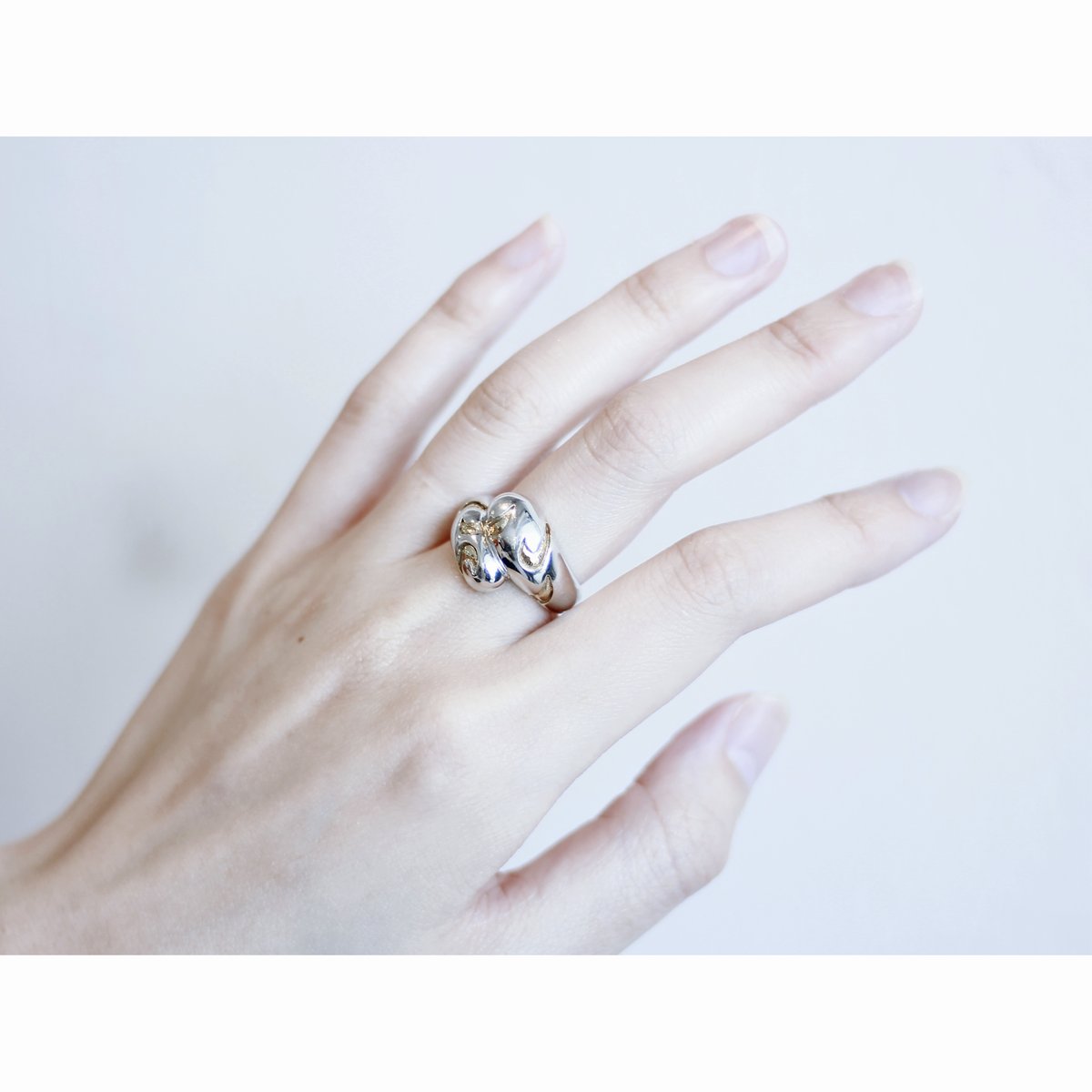 Nike Bootleg Silver925 Ring 16.5号 Swoosh Nike Bootleg Silver925 Ring 16.5号 Swoosh