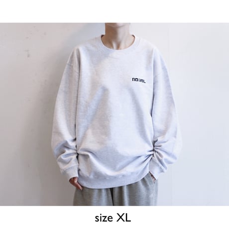 【受注生産】no.vel 10th Anniversary Original Logo Sweatshirt