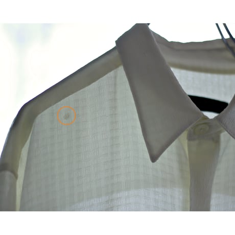 Vintage Flyfront Semi See-Through Shirt