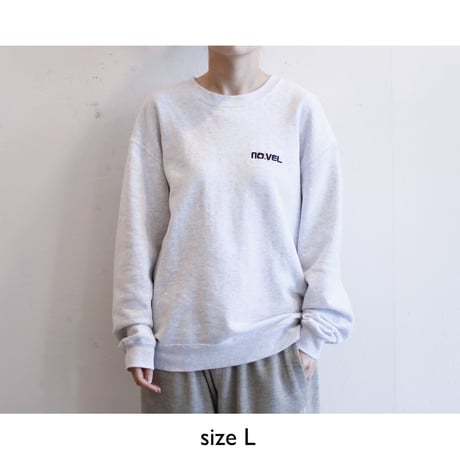 【受注生産】no.vel 10th Anniversary Original Logo Sweatshirt
