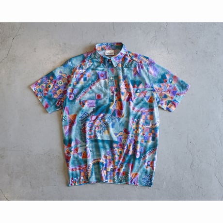 EURO Vintage Art Printed Pullover Shirt