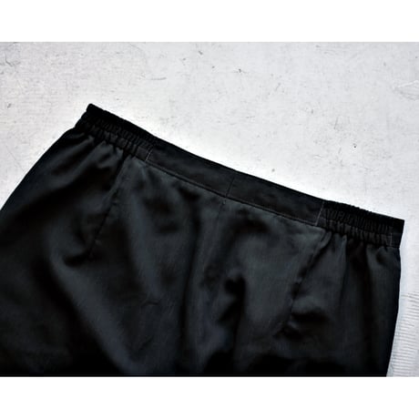 Vintage Black Thai Silk Slacks