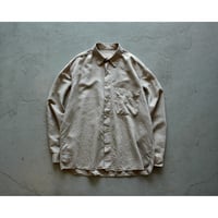Vintage Luxe Embroidered Waven Shirt / Made in Italy