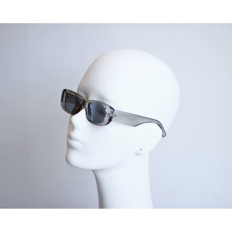 (NEW) Square Frame Light Gray Color Lens Shades