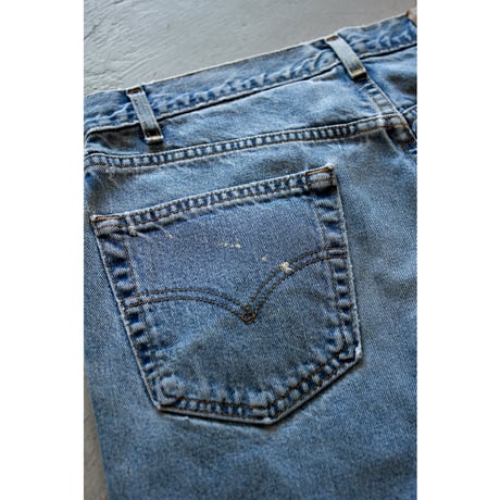 1990s “Levi's 550” Relaxed Fit Denim Shorts / Made in USA