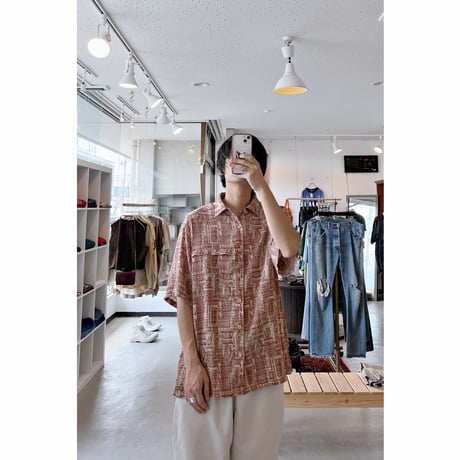 2000s Rayon Blend Resort Active Shirt