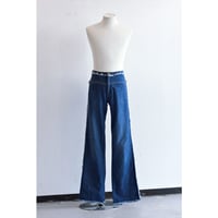 EURO Vintage Fringe Lined Jeans