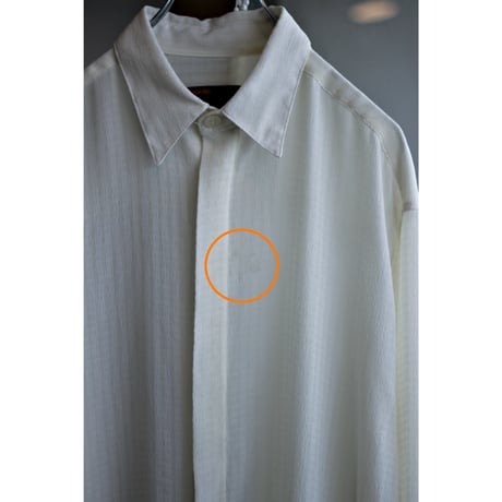 Vintage Flyfront Semi See-Through Shirt