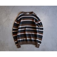 Vintage Multicolored Striped Sweater