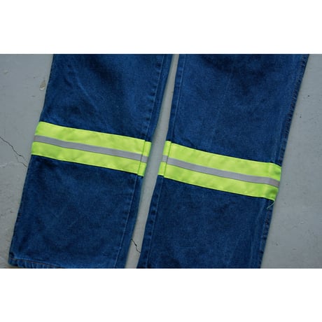 2000s UniFirst Reflector Line Work Jeans