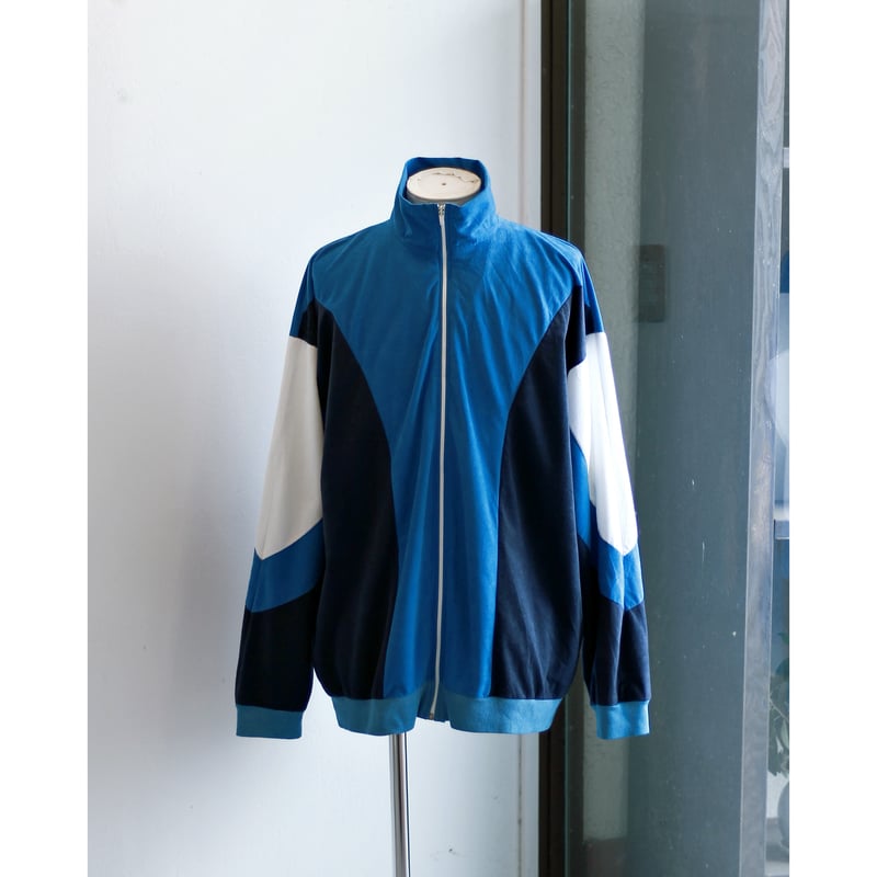 Vintage Velvet Zipup Track Jacket | no.vel ONLINE