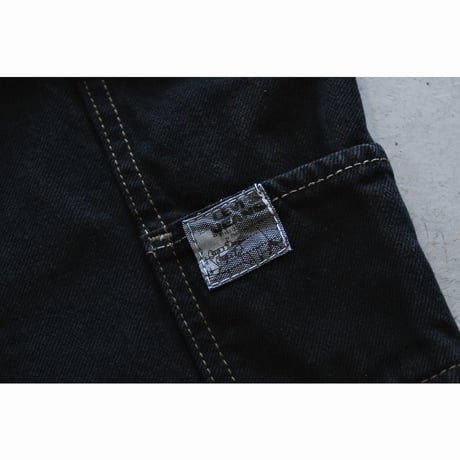 2000s “Levi's” 8Pockets Painter Black Denim Shorts