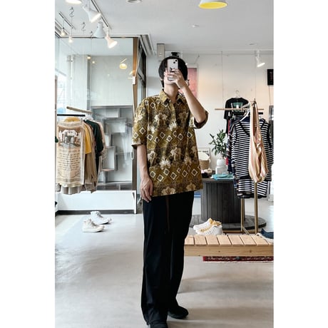 Vintage “Bangsawan” Flyfront Batik Shirt