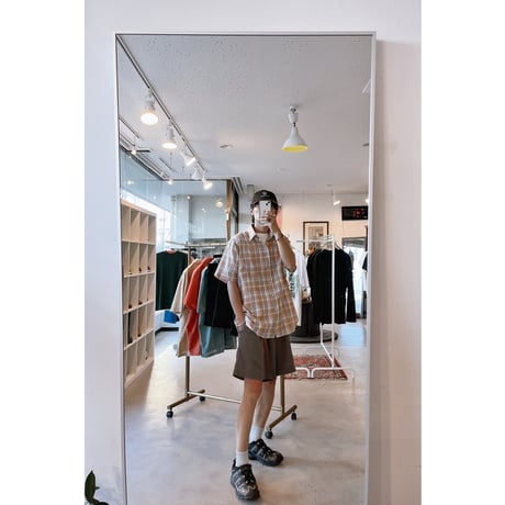 1980s〜 Pale Tone Color Plaid Shirt