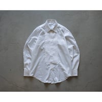 Vintage Flyfront Stitch Pintuck White Shirt