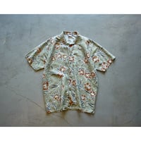 Vintage Ramie Cotton Opencollar Shirt