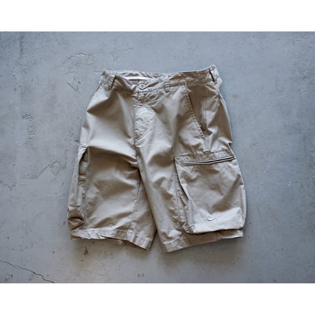 ”NIKE“ Ripstop Zippocket Cotton Shorts
