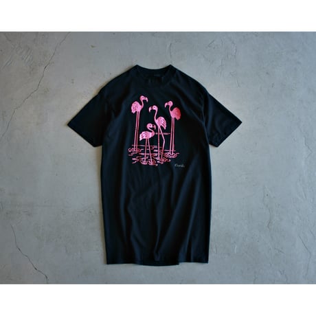 1990s Vintage Flamingo Foam Print Tshirt