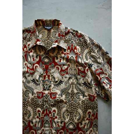 Vintage “Bangsawan” Flyfront Batik Shirt