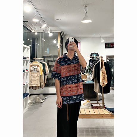 Vintage Abstract Art Polo Shirt