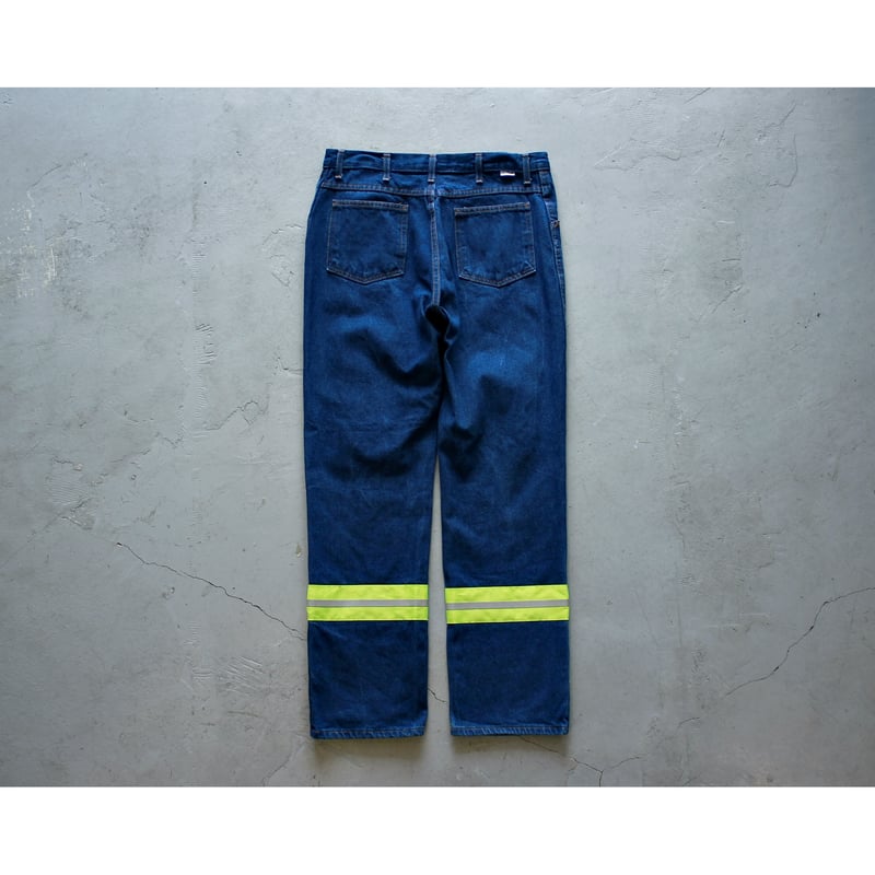 2000s UniFirst Reflector Line Work Jeans | no.v