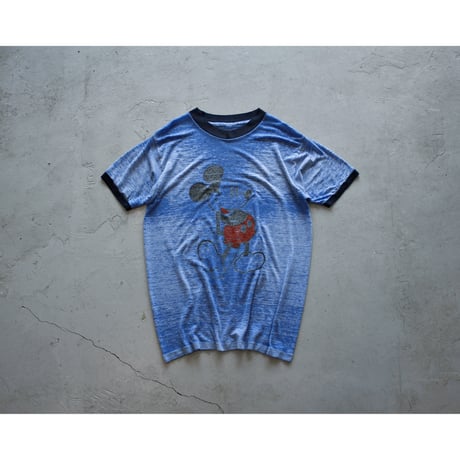1970s - 1980s Vintage “Mickey Mouse” Ringer Tshirt