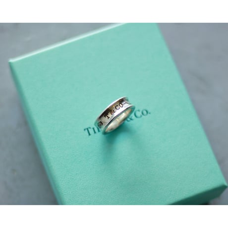 Vintage ©︎1997 “Tiffany&Co.” 1837 Silver Ring #10