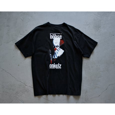 1990s “Böhse Onkelz” Clown Print Rock Band Tshirt