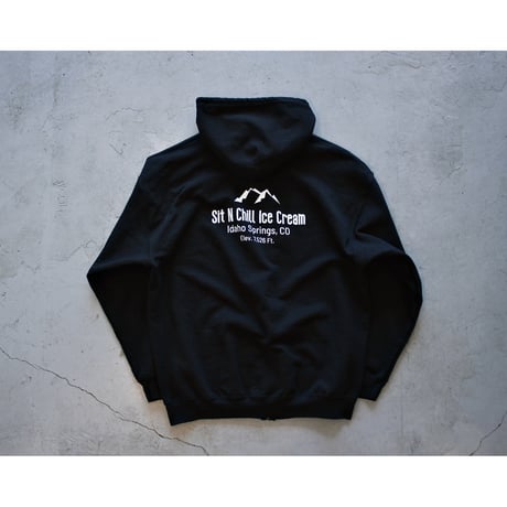 Company Logo Zipup Hoodie
