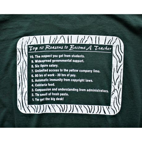 1990s Early Shabby Painted Logo Tshirt / Made in USA
