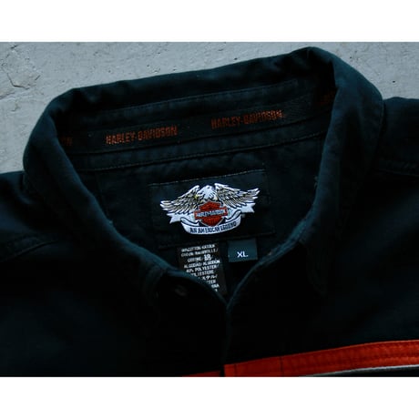 “Harley-Davidson” Embroidery Logo Shirt