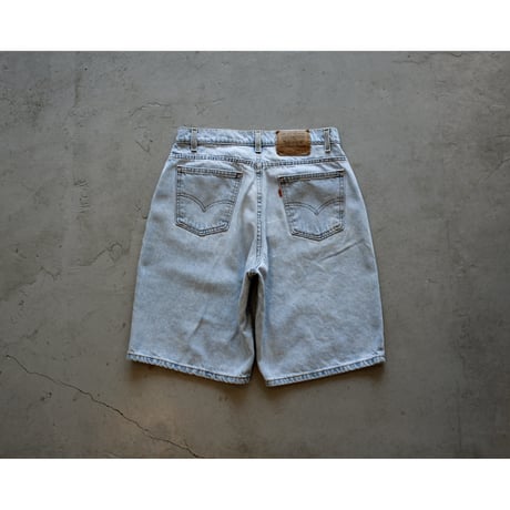 1990s “Levi's 560” Loose Fit Denim Shorts / Made in USA