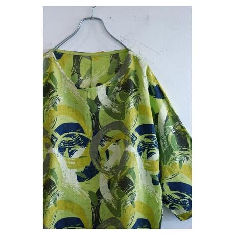 EURO Old Linen Pullover Shirt