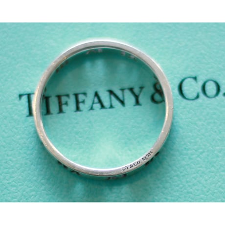 Vintage “Tiffany&Co.” Atlas Narrow Silver Ring #21