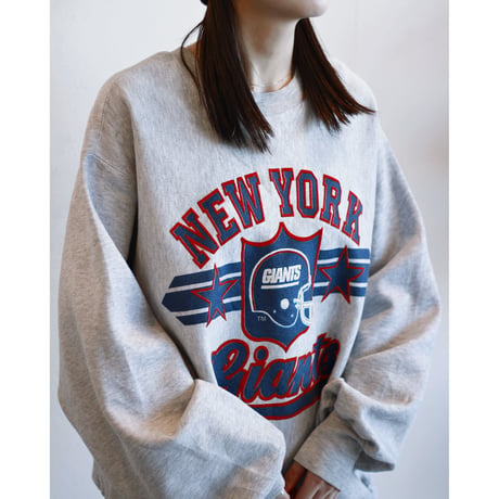 1990s〜 LOGO7 “NY Giants” Logo Sweatshirt
