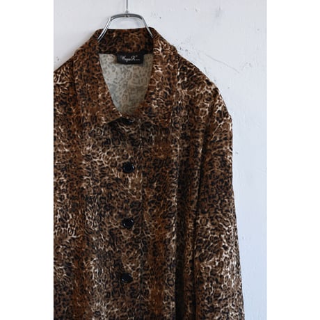 Leopard Print Vintage Jacket